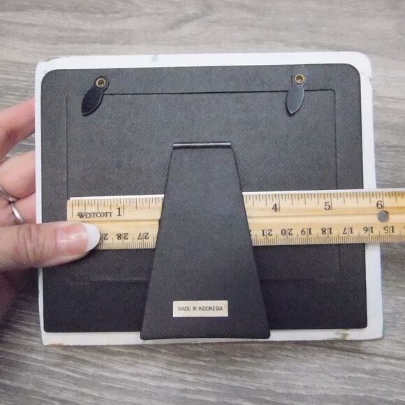 Vintage Mickey Minnie Mouse Sailboat 3.5 x 5 Photo Picture Frame Collectible - Picture 5 of 15